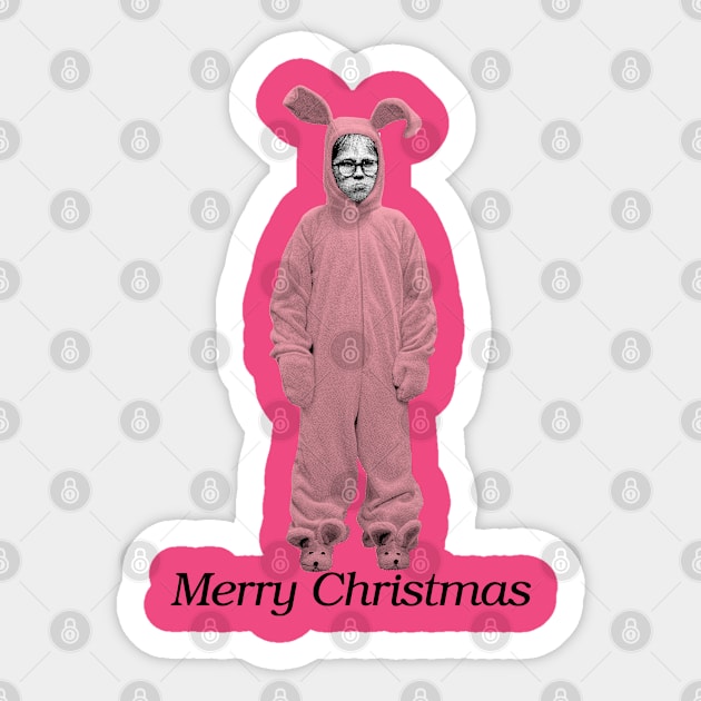 MERRY CHRISTMAS Sticker by YourLuckyTee